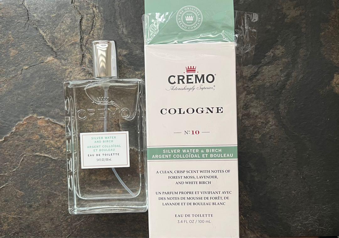 Cremo silver water deals and birch cologne