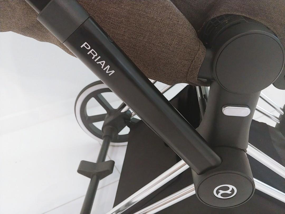 Cybex Priam Baby Stroller + rain cover, cup holder, Babies & Kids