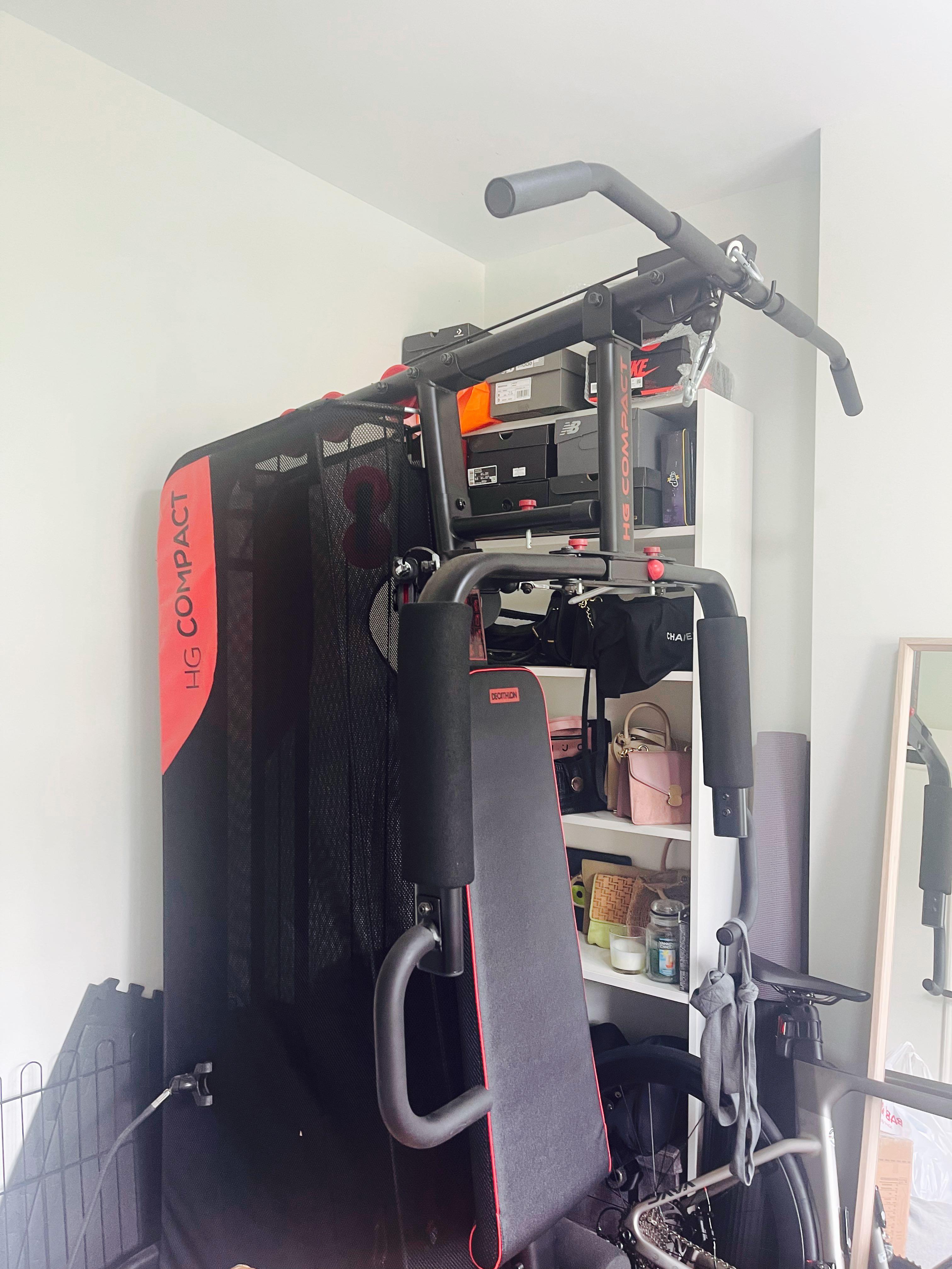 Decathlon Weight Training Compact Home Gym Set, Sports Equipment