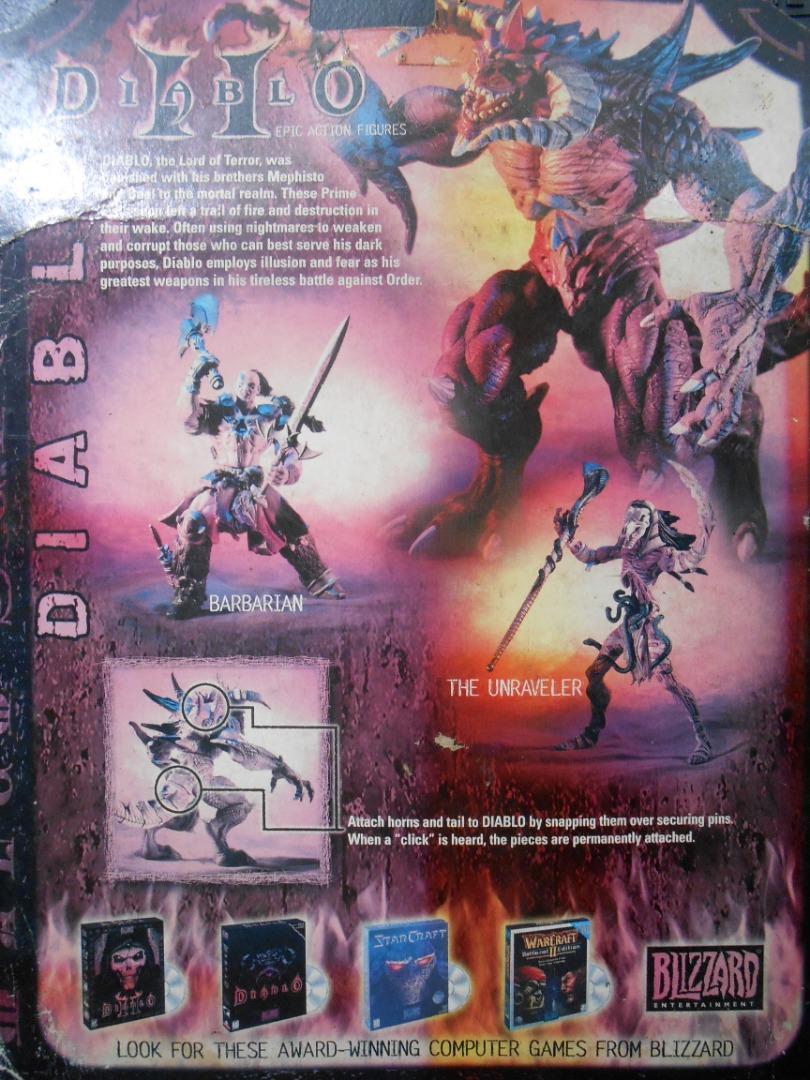 DIABLO II Epic Action Figure & PC Game Collection, Hobbies & Toys, Toys