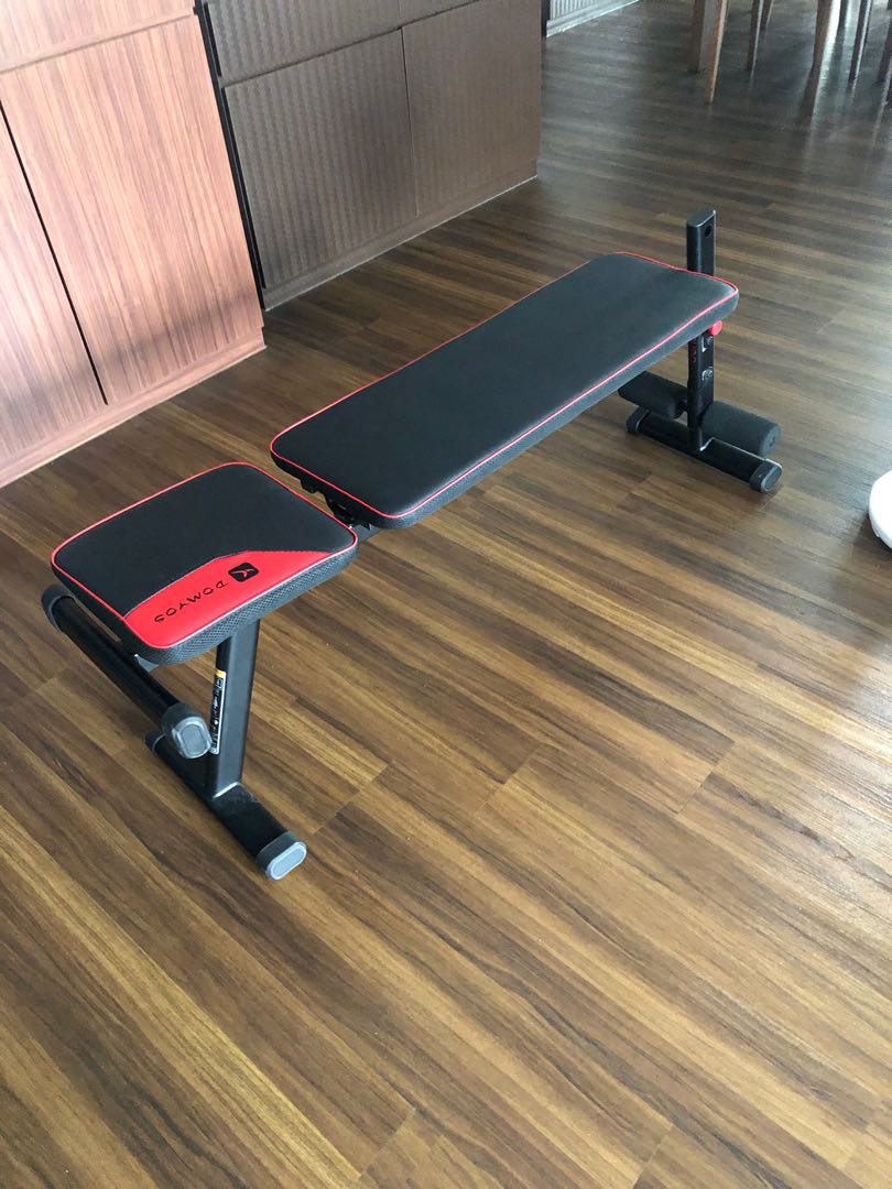 Domyos Gym Bench 500, Sports Equipment, Exercise & Fitness, Weights ...