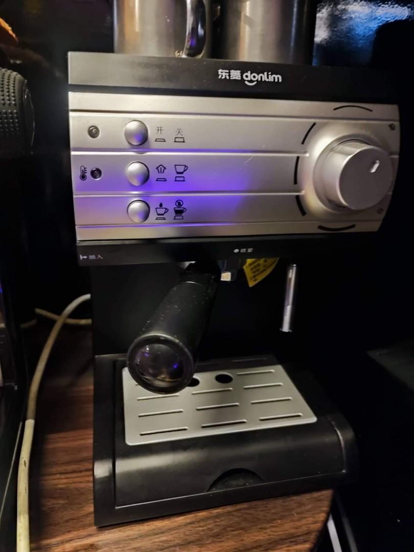 Donlim espresso machine and anko grinder, TV & Home Appliances, Kitchen