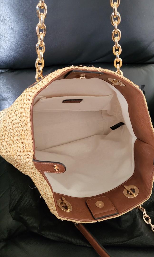 Dune London Straw Bag, Women's Fashion, Bags & Wallets, Tote Bags on