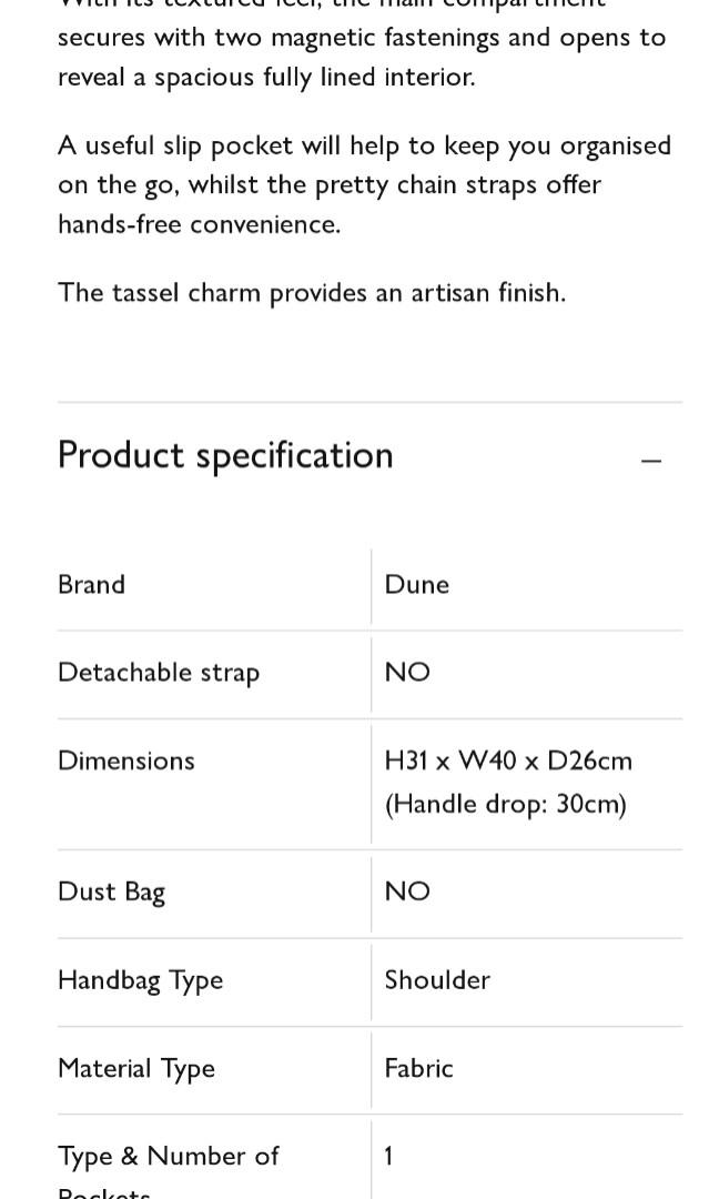 Dune London Straw Bag, Women's Fashion, Bags & Wallets, Tote Bags on