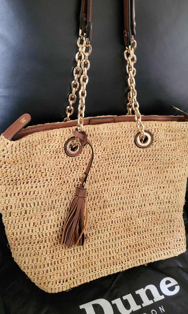 Dune rattan bag sales