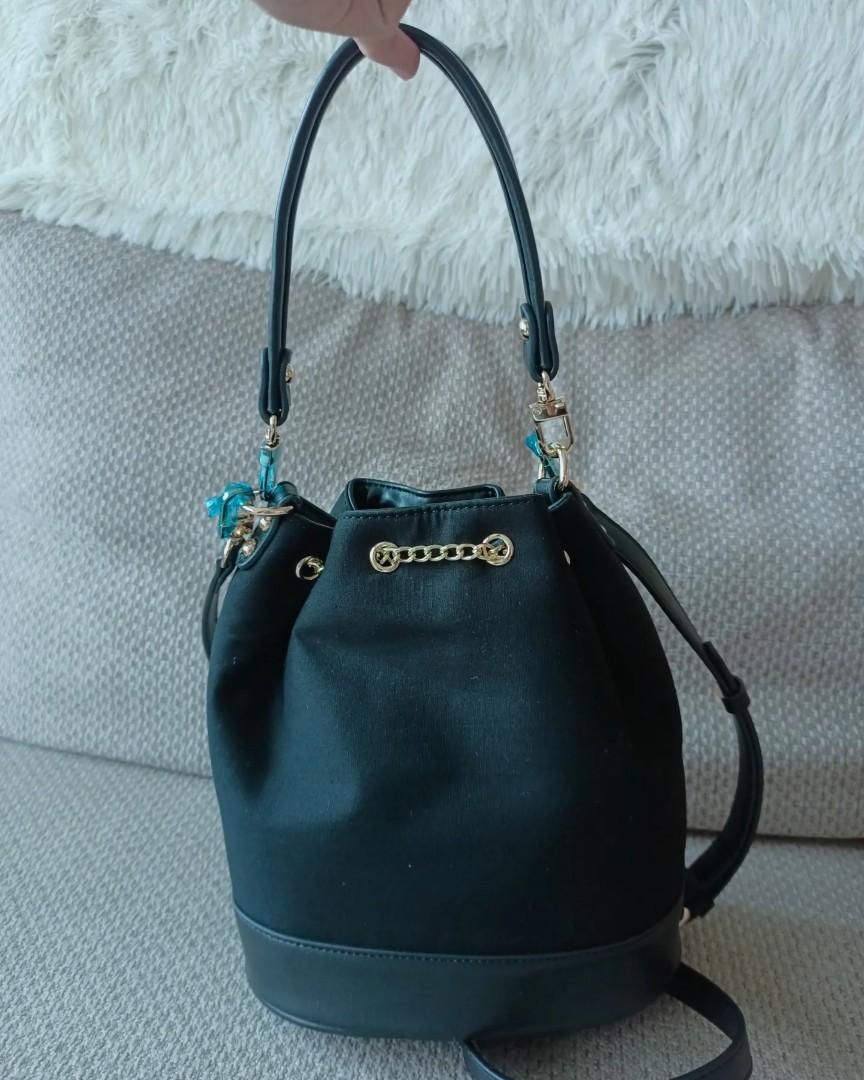 Dust bag Recycle repurpose Upcycle Redesigned bucket bag, Women's