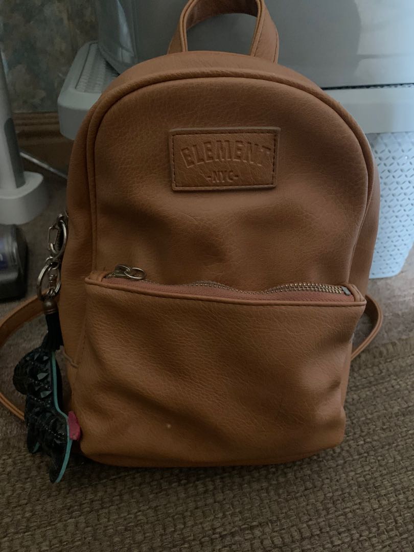 Element Brown Backpack, Women's Fashion, Bags & Wallets, Backpacks on ...