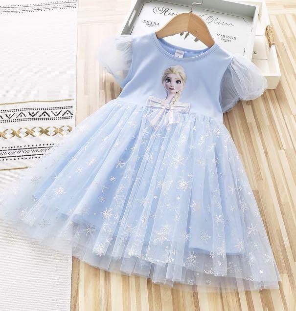 Frozen dress hotsell for baby girl