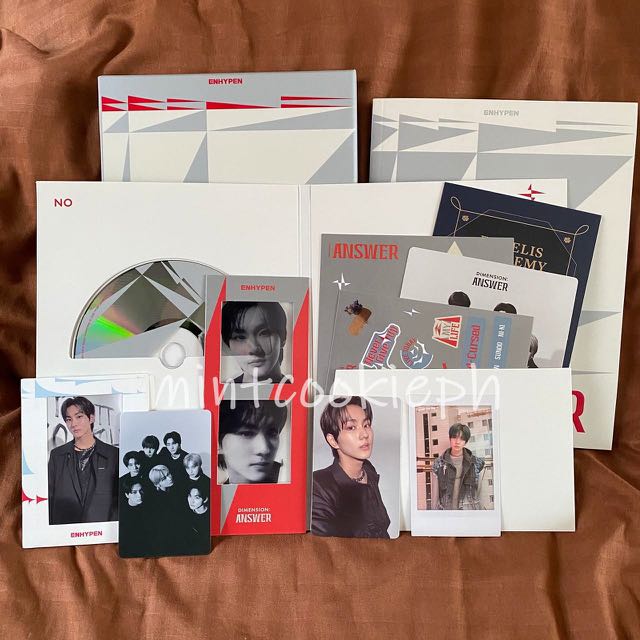 enhypen dimension: answer no ver. w/ jungwon pc, heesung pola, jungwon ...