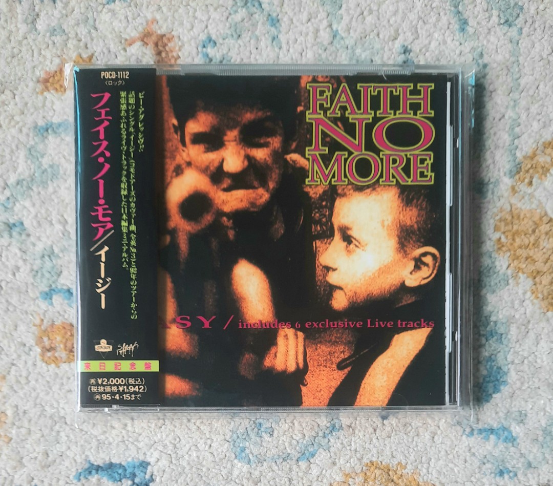 Faith No More Easy Cd Hobbies And Toys Music And Media Cds And Dvds On Carousell