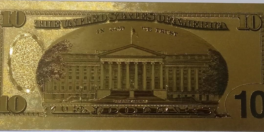 FANTASY BANKNOTE GOLD $10 (Category: Currency) located in Quezon City. Submitted by jeandevera (Listing ID 1174888952, Image 2). Description: .
