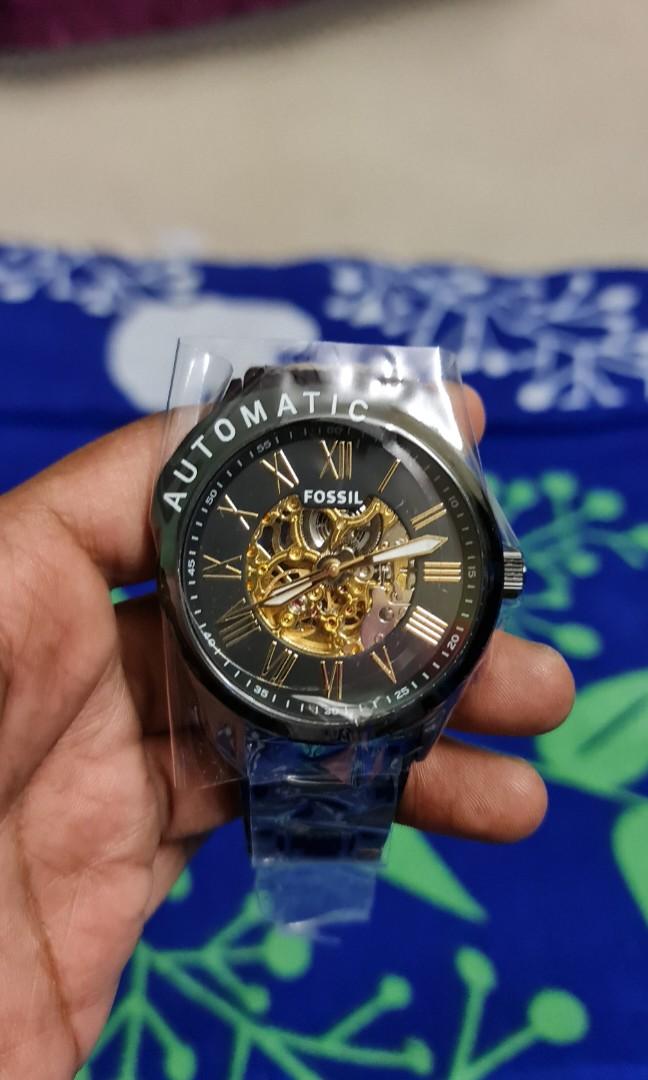 Fossil men's hotsell automatic watch