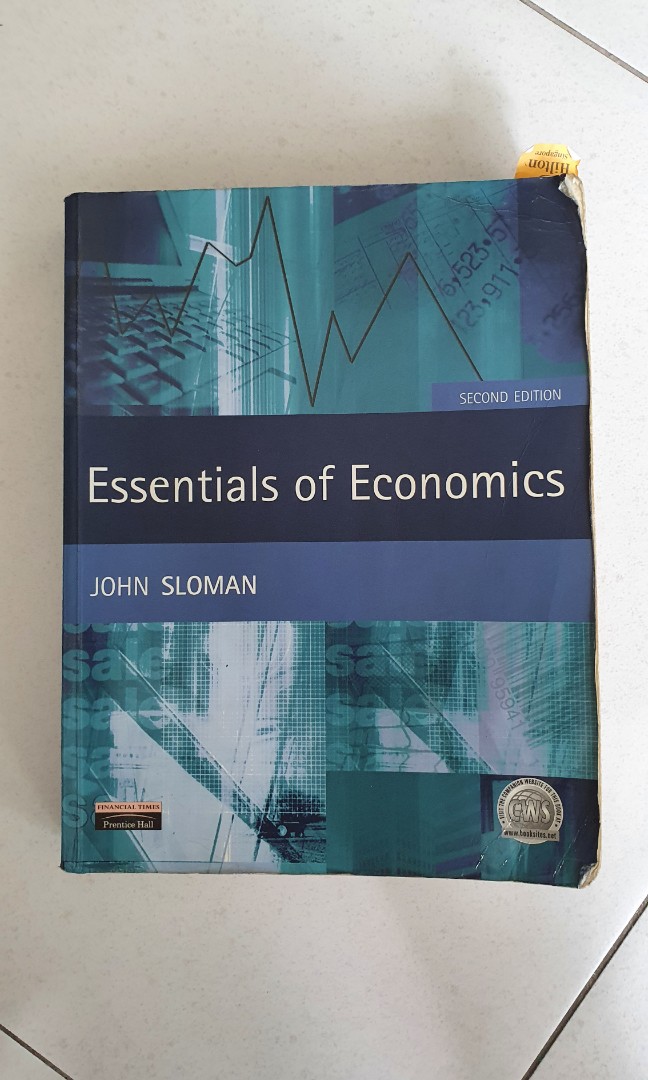 Free! Essentials of economics| John Sloman, Hobbies & Toys, Books & Magazines, Textbooks on ...