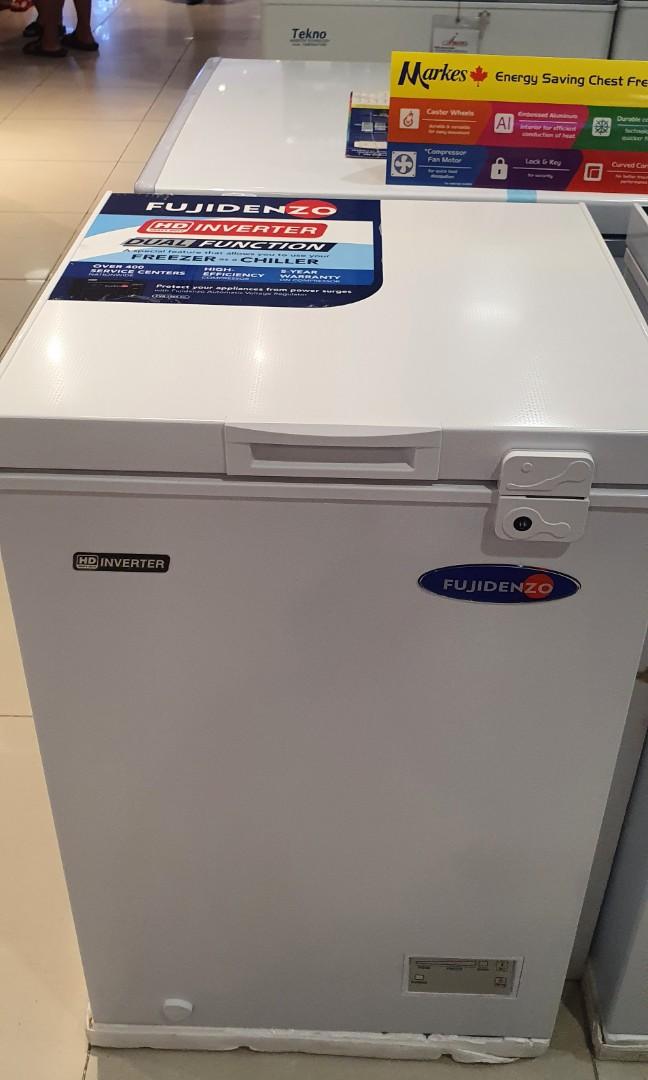 Fujidenzo Chest Freezer / Inverter & NonInverter, TV & Home Appliances