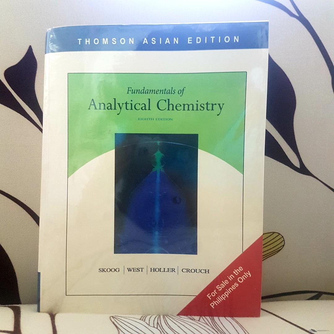 skoog west holler crouch fundamentals of analytical chemistry
