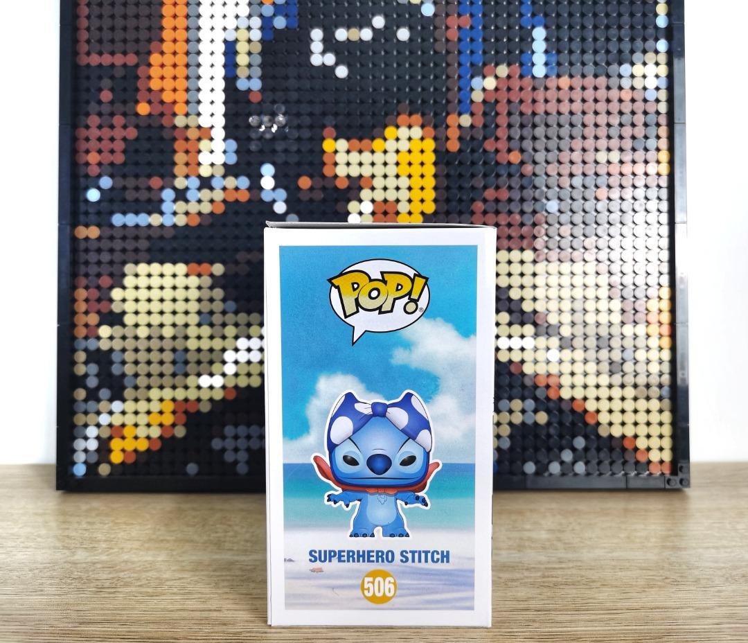 Funko pop online stitch superhero