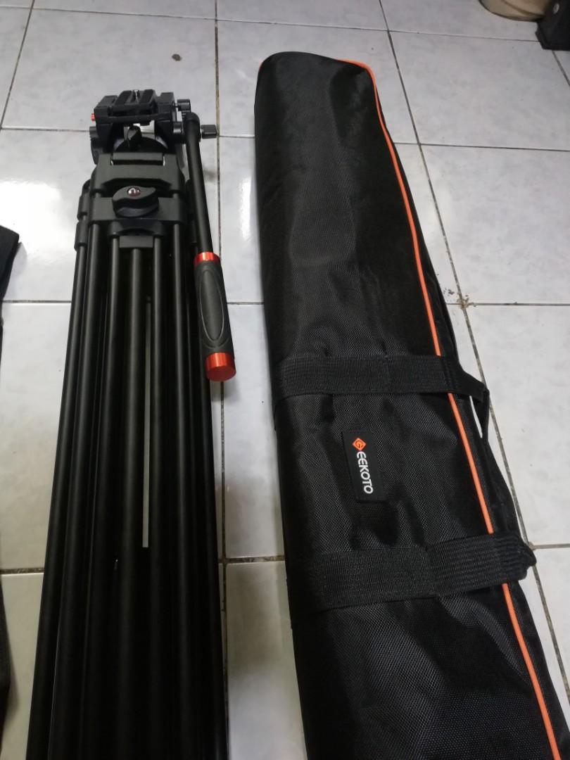 Geekoto DV2 Heavy Duty Video Tripod, Photography, Photography