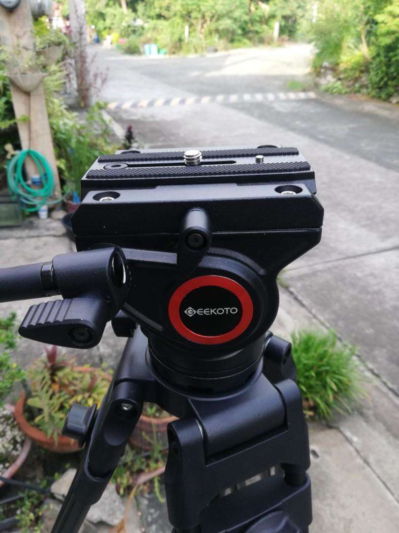 Geekoto DV2 Heavy Duty Video Tripod, Photography, Photography