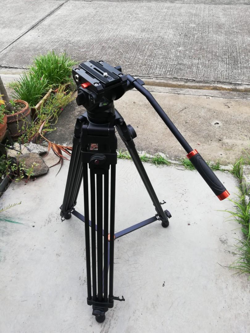 Geekoto DV2 Heavy Duty Video Tripod, Photography, Photography