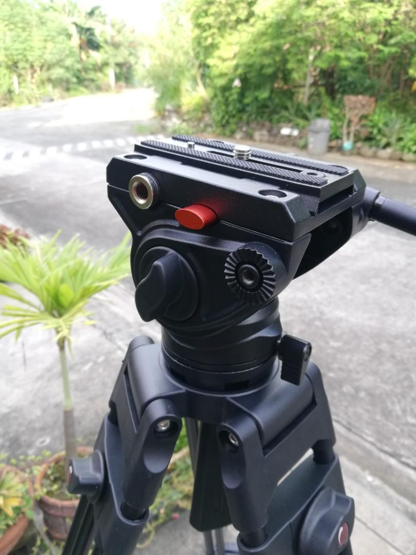 Geekoto DV2 Heavy Duty Video Tripod, Photography, Photography