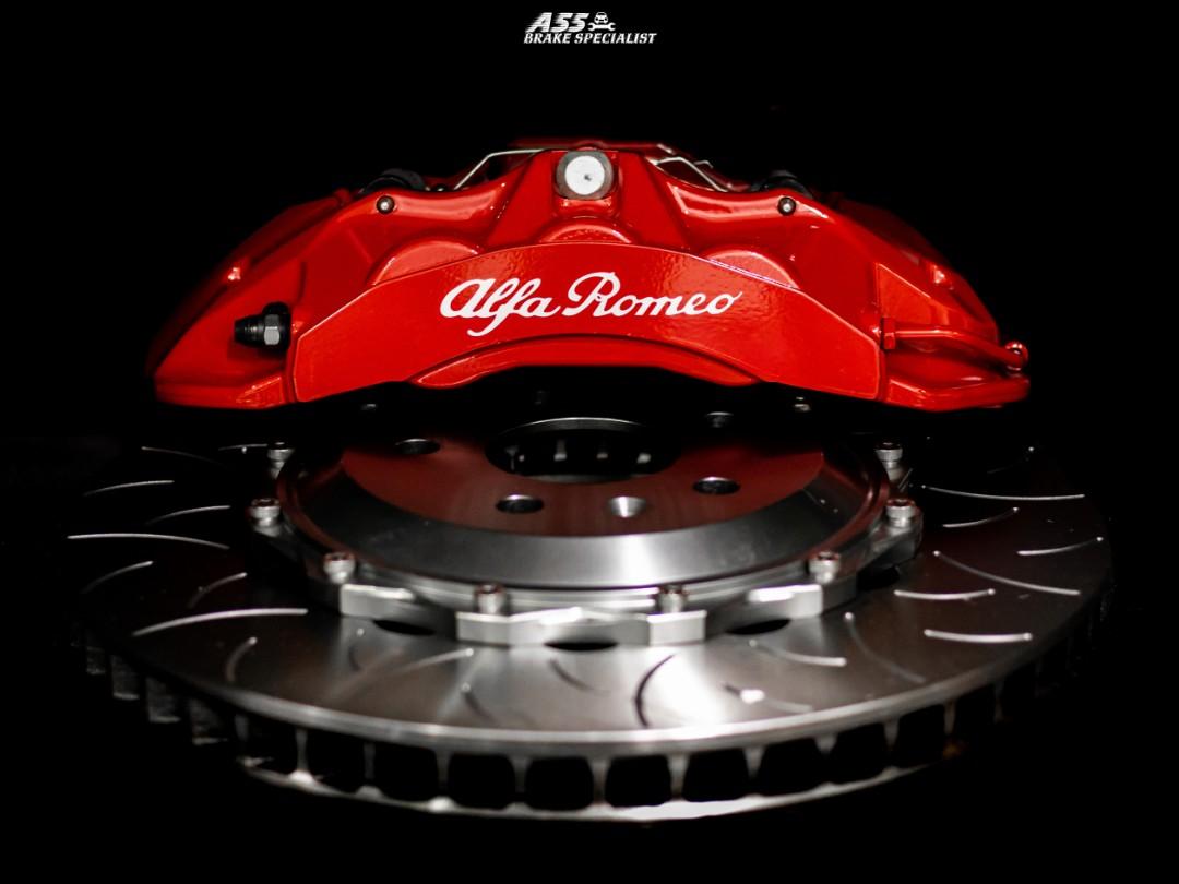 Brembo Alfa Romeo 6 Pot Caliper Brake Kit Honda Vezel Civic / VW Golf