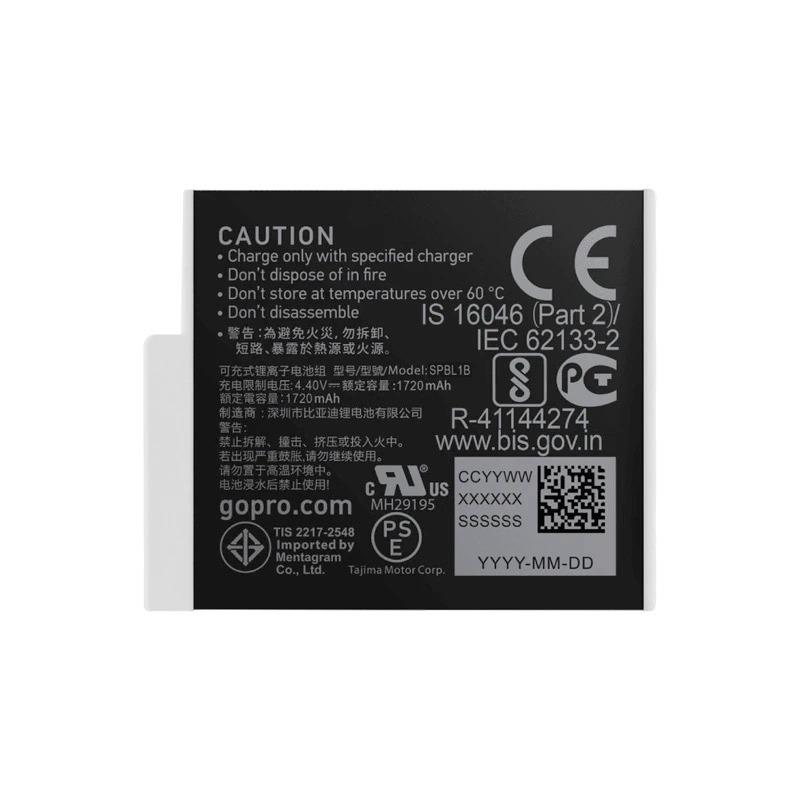 GoPro 1720mAh Twin Enduro Battery 2-Pack for HERO 11 10 9 BLACK62863070861825111