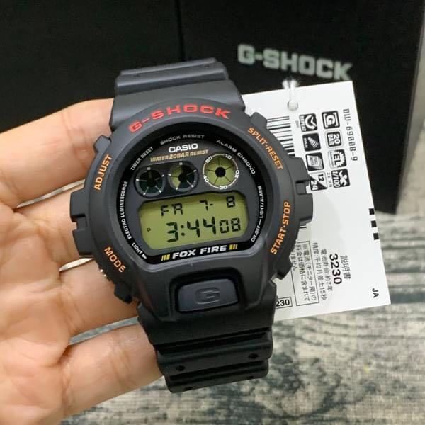 G SHOCK DW 6900B 9JF FOX FIRE JAPAN SET
