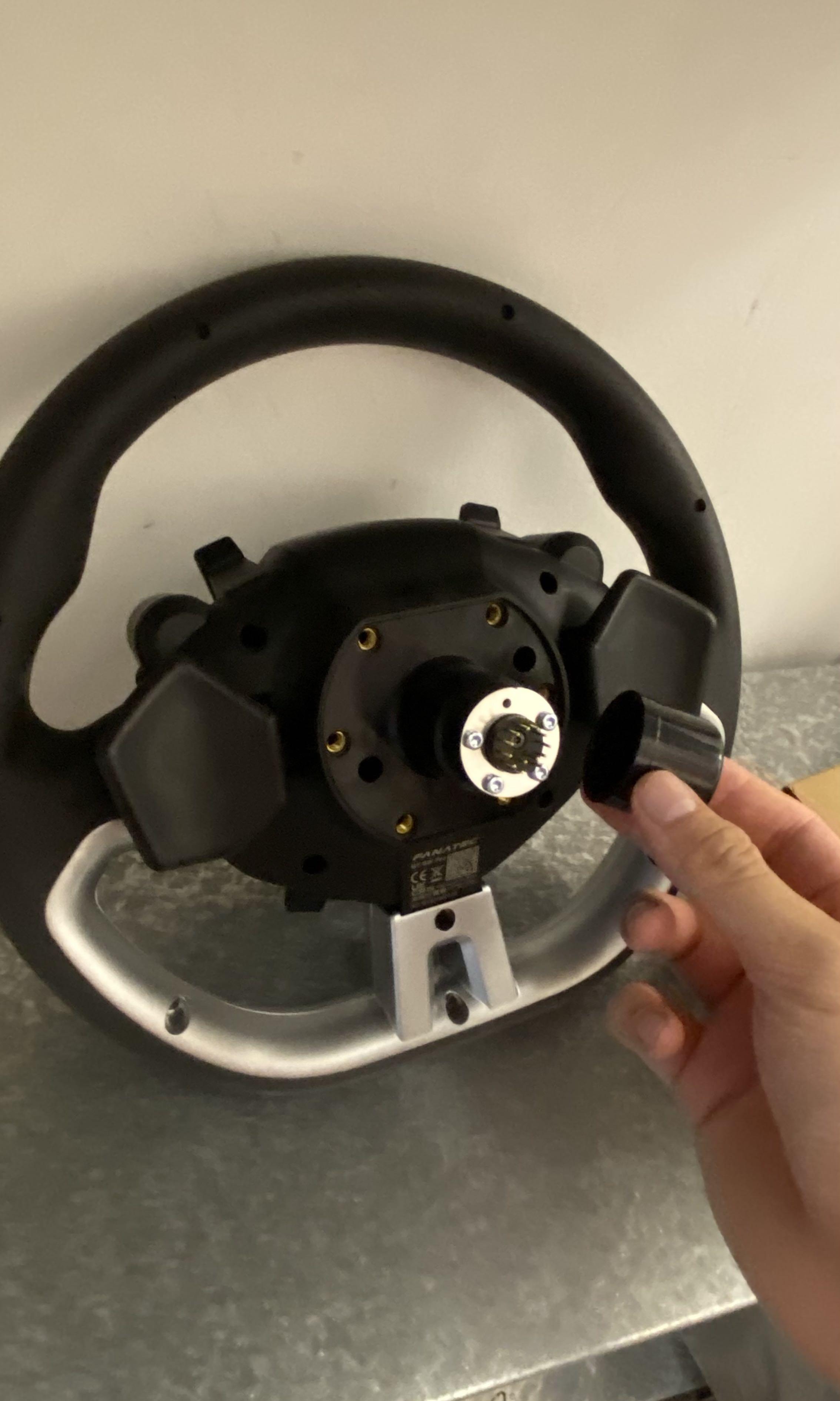 Fanatec GT Wheel 配全新QR1 Lite, 電子遊戲, 遊戲機配件, 手掣 Carousell