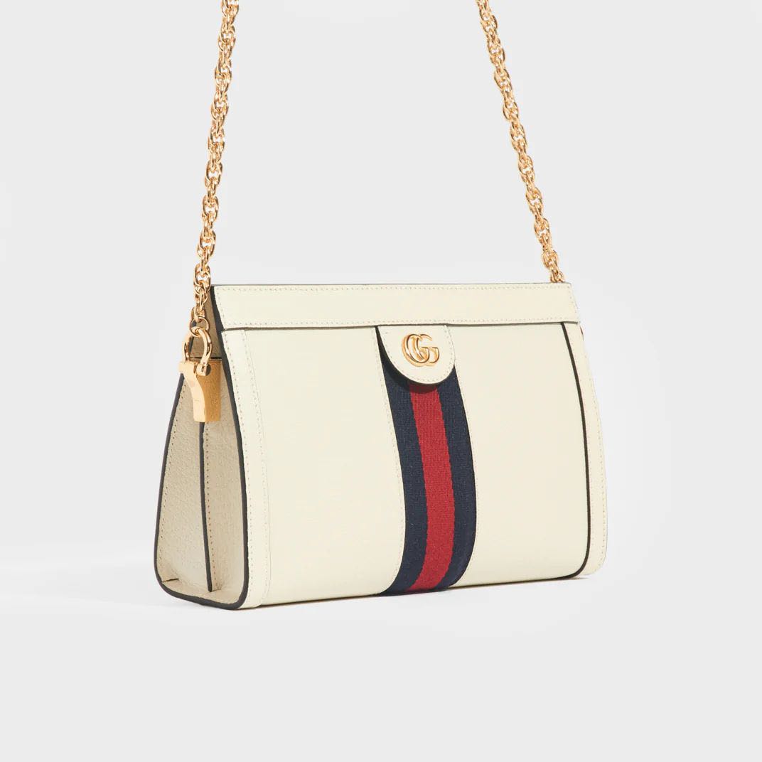 White gucci clearance purse