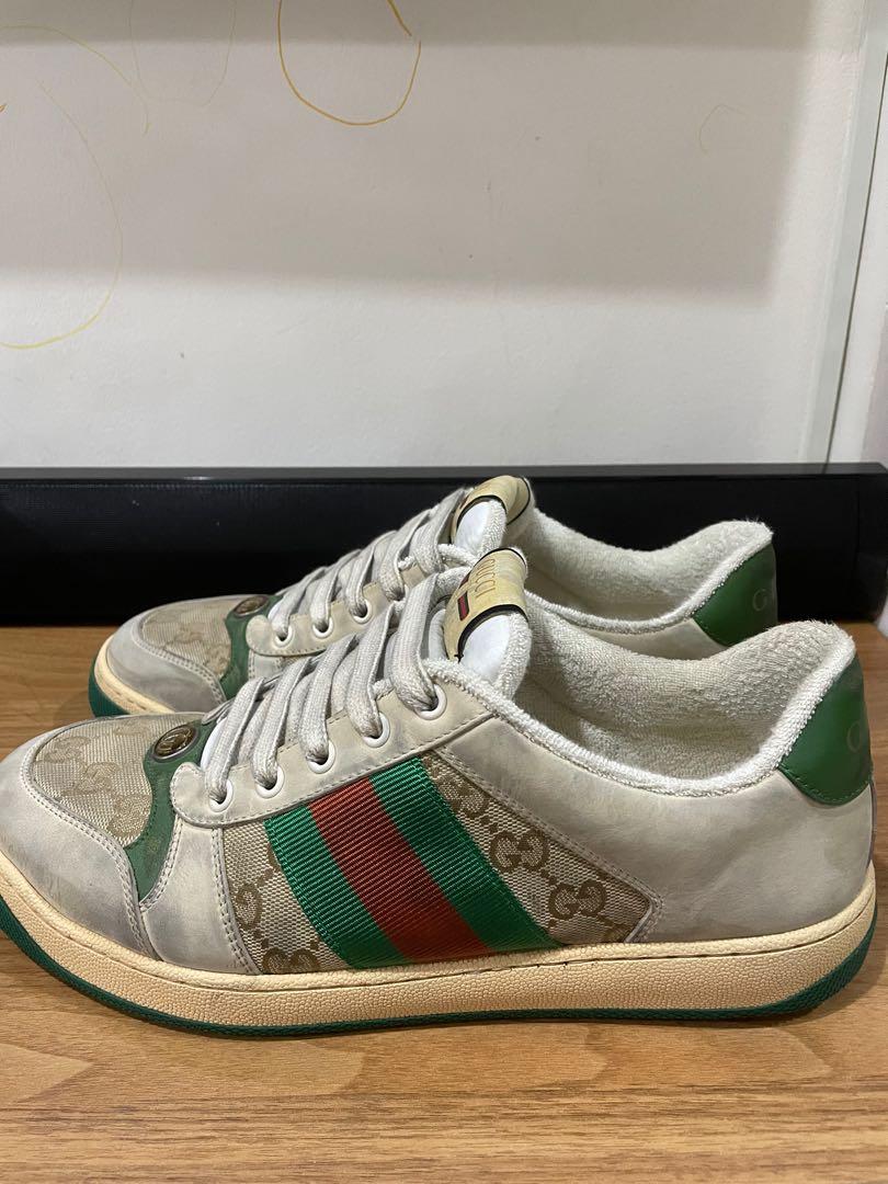Gucci Virtus Distressed Sneakers Luxury Sneakers Footwear on