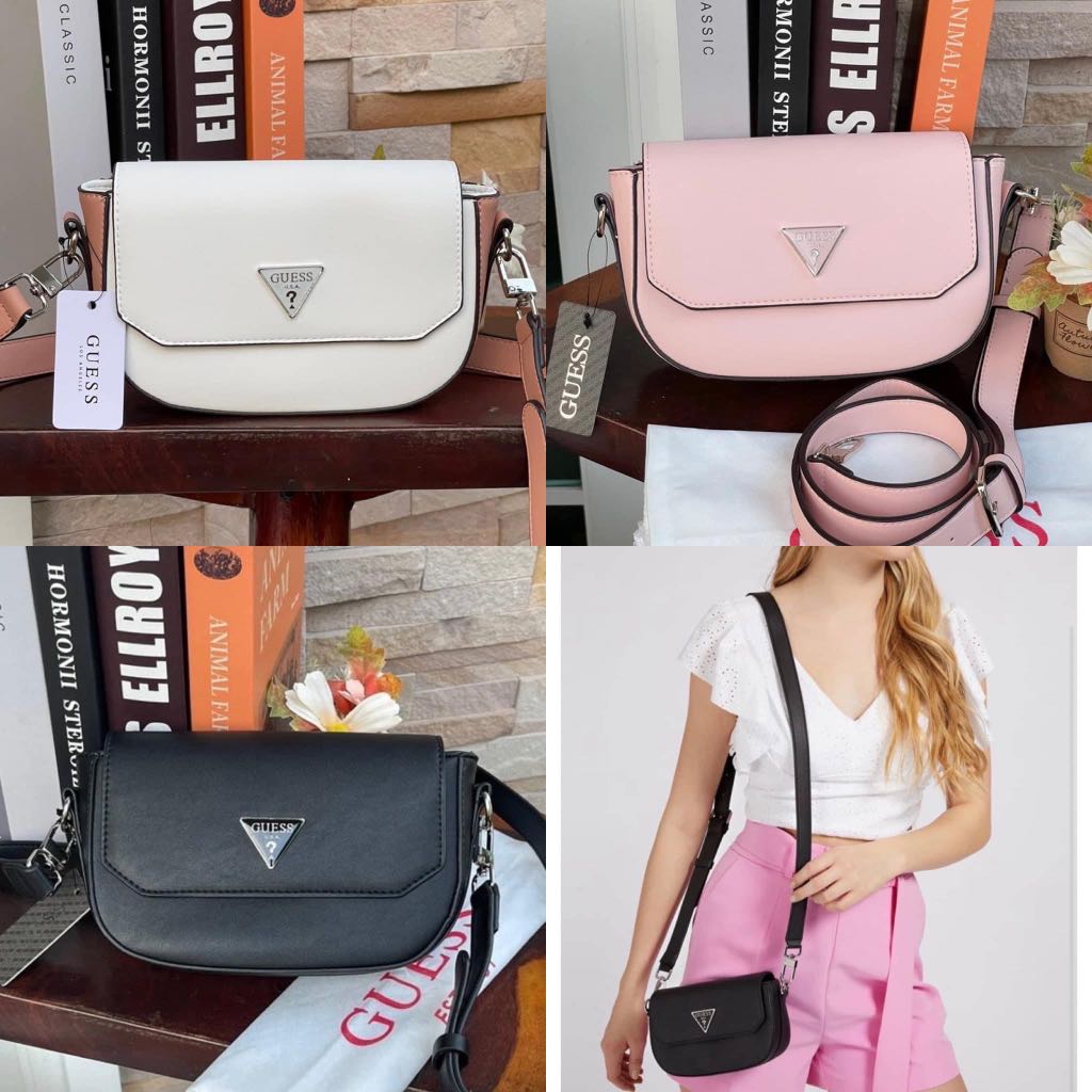 GUESS Ambrose Mini Crossbody, Women's Fashion, Bags & Wallets, Cross