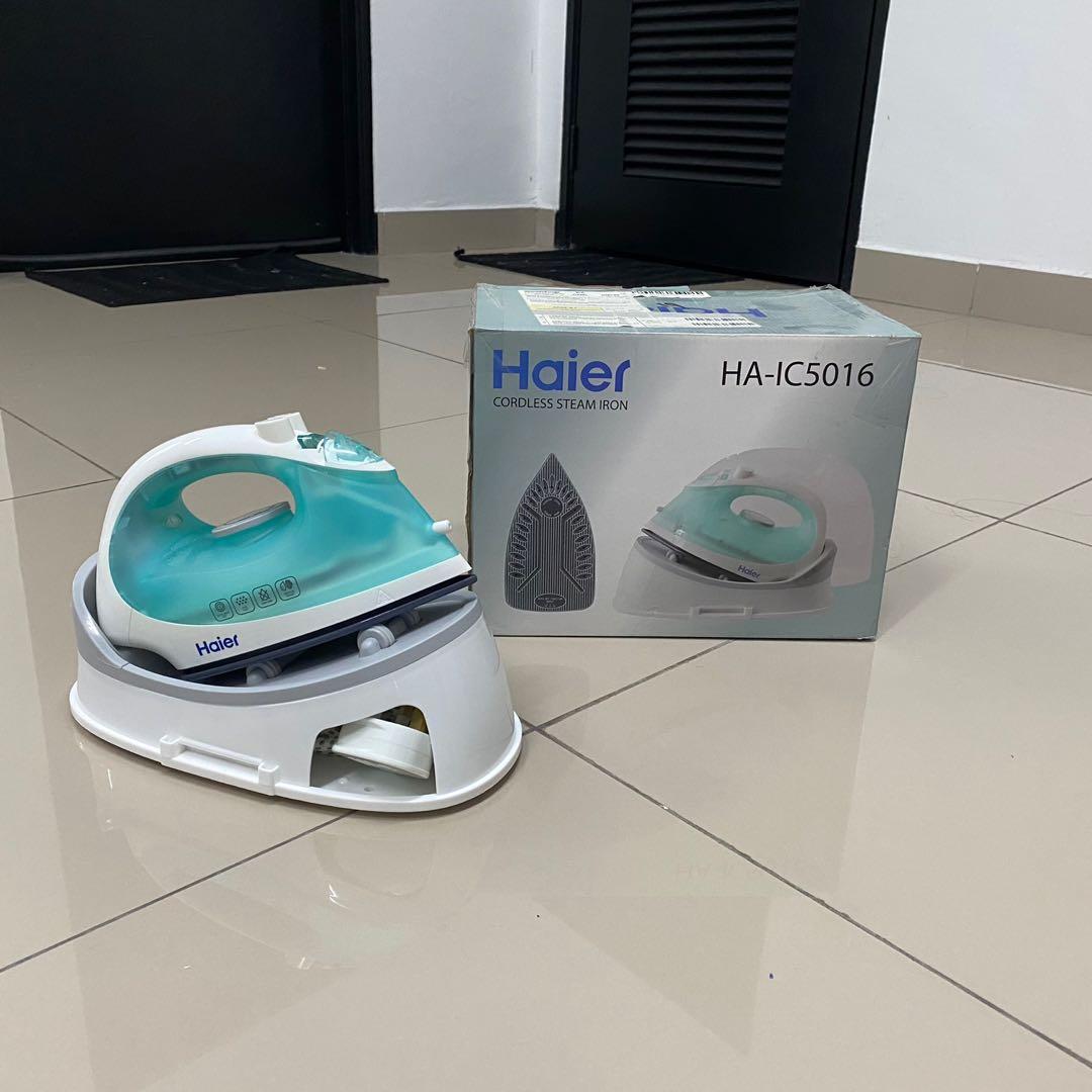 Haier cordless best sale steam iron