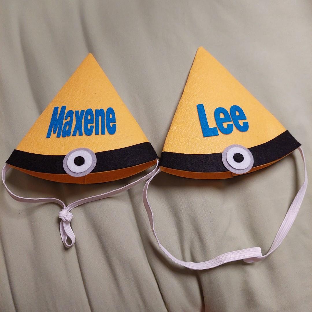 Happy Birthday Bunting Minion (Category: Nursery Lighting & Decor) located in Manila. Submitted by yohanandyoona (Listing ID 1174790469, Image 3). Description: All included Pang celebrant names: Lee or Maxene or Yohan.