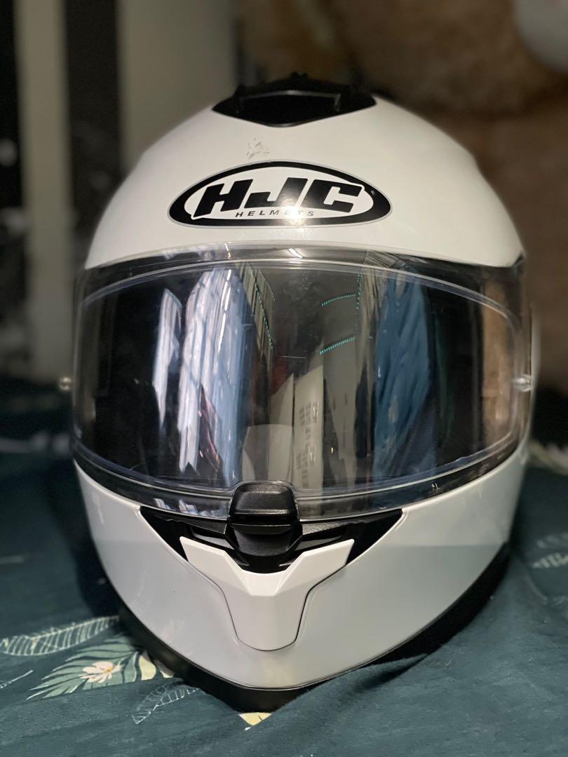 Hjc c70 pearl white 2025