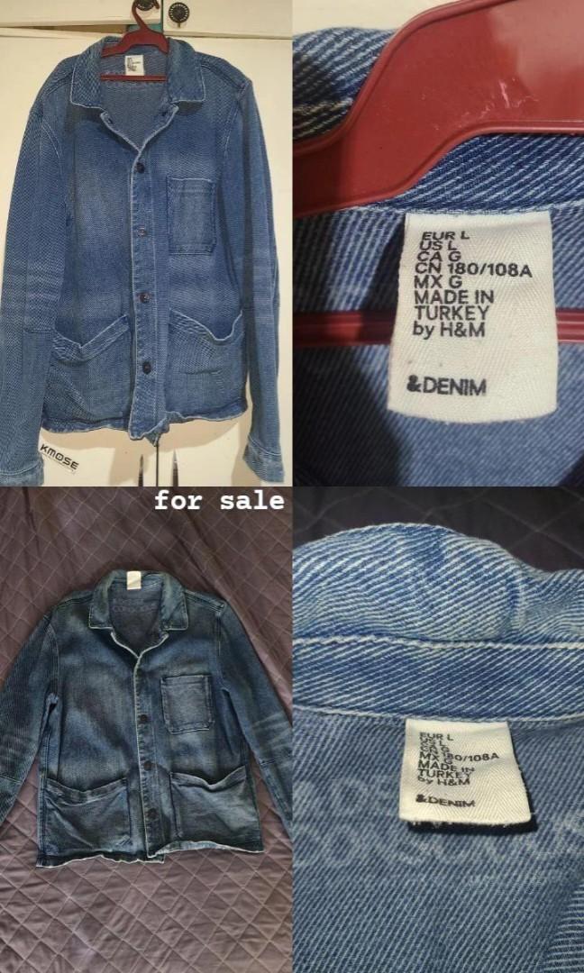 H&M Denim jacket, Women's Fashion, Coats, Jackets and Outerwear on Carousell