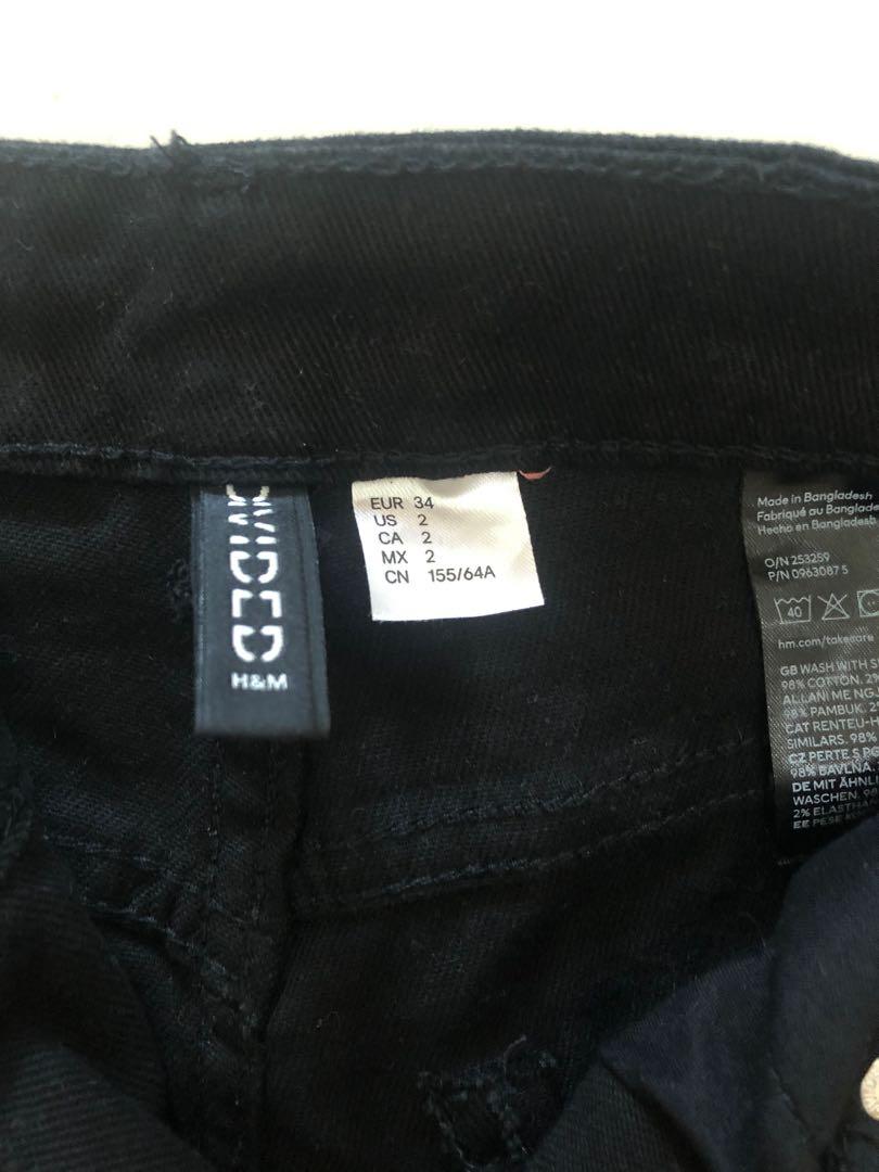 H and m twill trousers hot sale