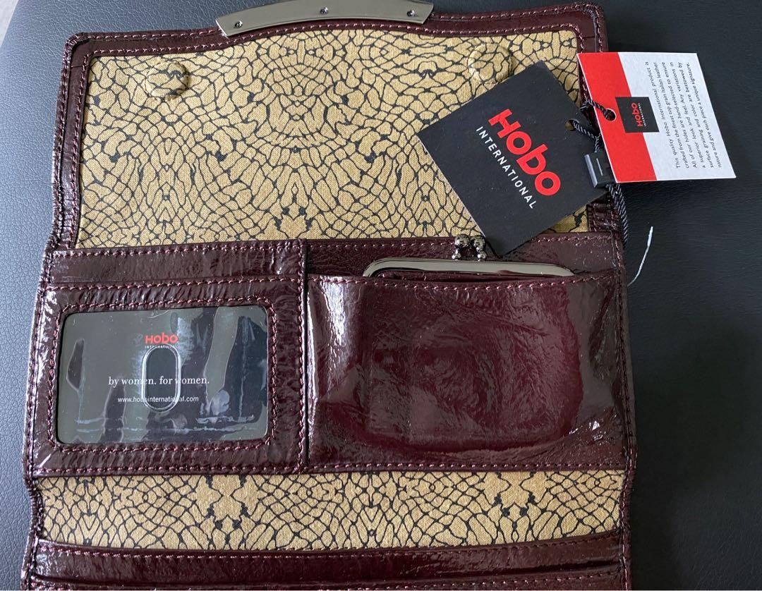 HOBO trifold wallet, Women's Fashion, Bags & Wallets, Wallets & Card