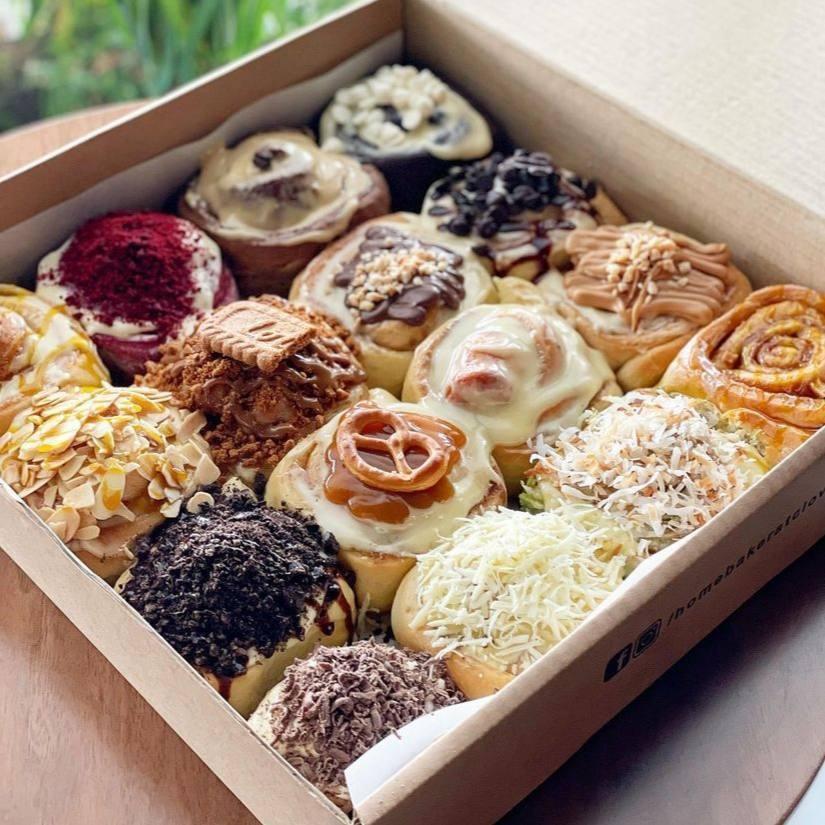 Homebaker at Clovers Cinnamon Roll, Food & Drinks, Homemade Bakes on