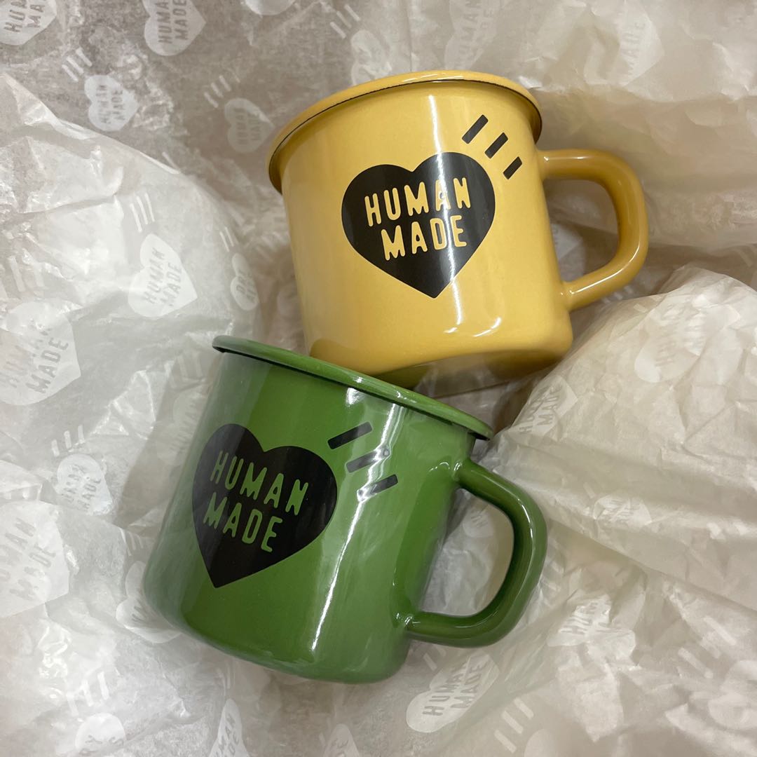 Human Made Enamel Mug 珐瑯杯, 傢俬＆家居, 廚具和餐具, 廚水杯、水壺