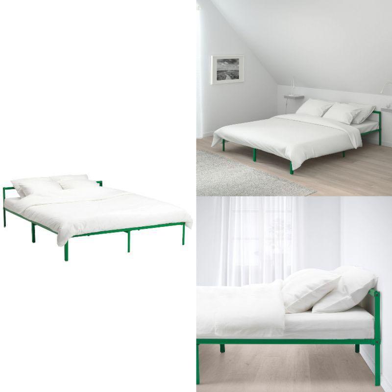 Ikea Grimsbu Green Bed Frame, Furniture & Home Living, Furniture, Bed