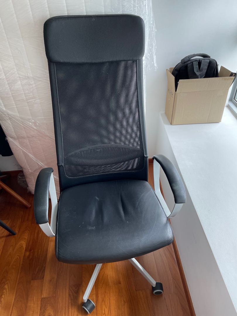 IKEA Markus office chair, Furniture & Home Living, Furniture, Chairs on Carousell