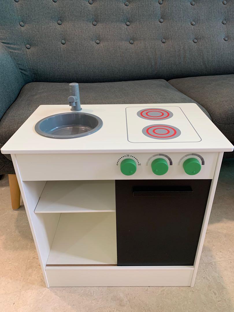 IKEA NYBAKAD Play Kitchen with Sliding Door, Babies & Kids, Infant