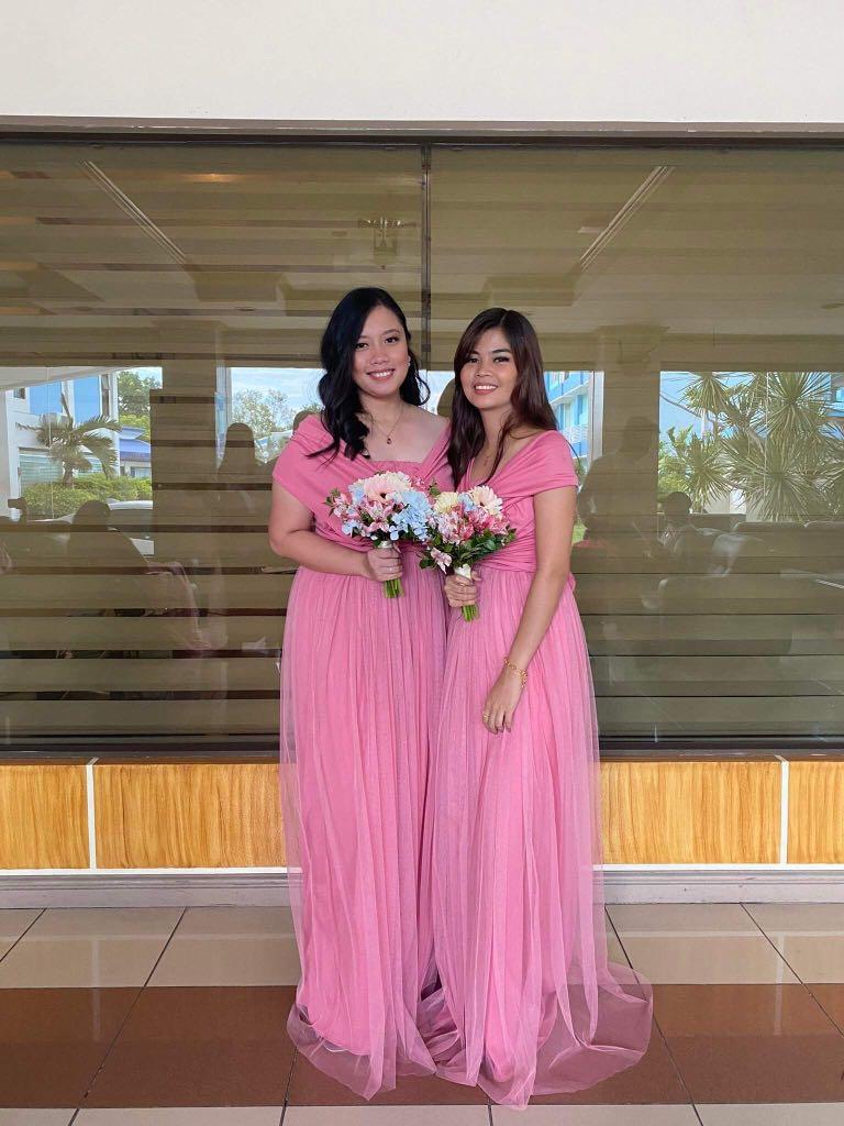 Infinity dress with best sale tulle