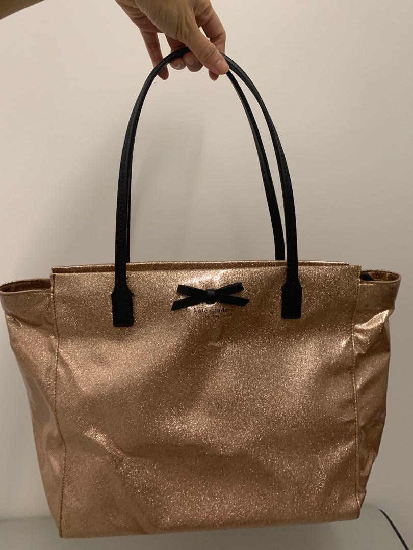 Kate spade mavis street taden tote rose gold online