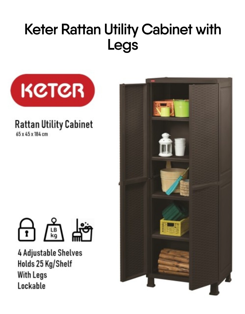 Keter Utility Furniture & Home Living, Furniture, Shelves