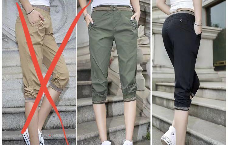 Knee length jogger discount pants