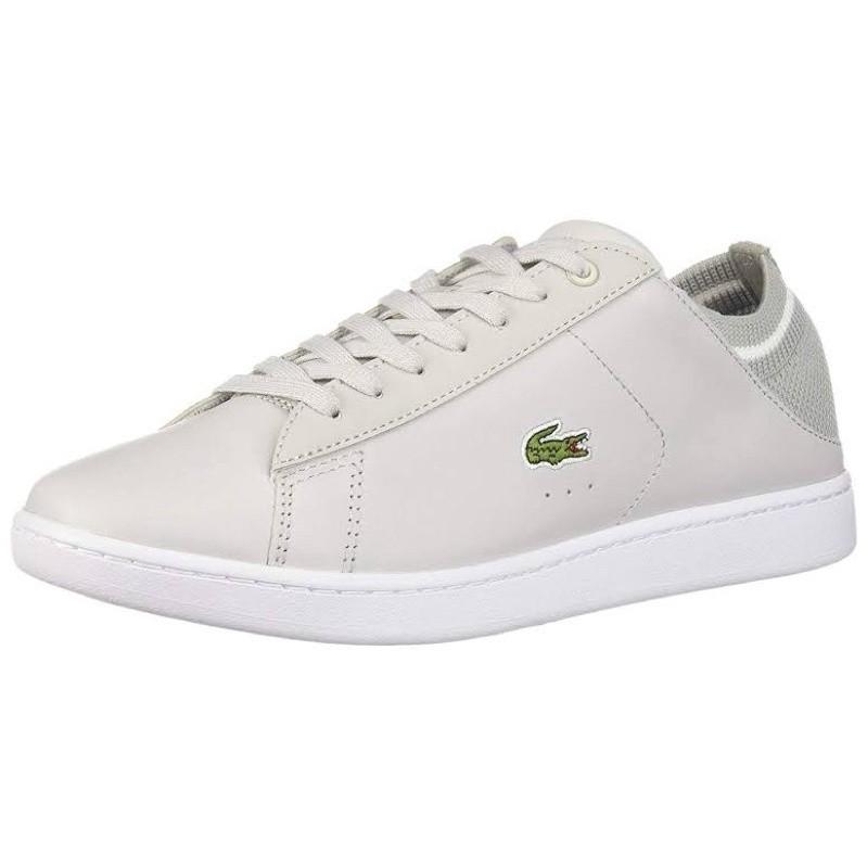 LACOSTE CARNABY EVO DUO WOMENS SNEAKERS IN GRAY ORIGINAL SIZE US 8.5 Men s Fashion Footwear Casual Shoes on Carousell