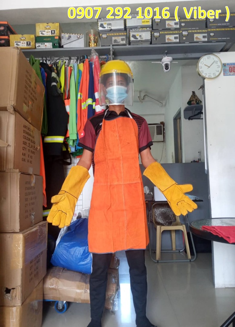 Leather type welding apron PPE 9, Commercial & Industrial, Construction