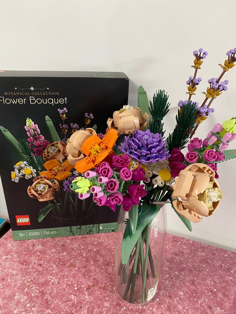 LEGO Flower Bouquet, 興趣及遊戲, 玩具& 遊戲類- Carousell