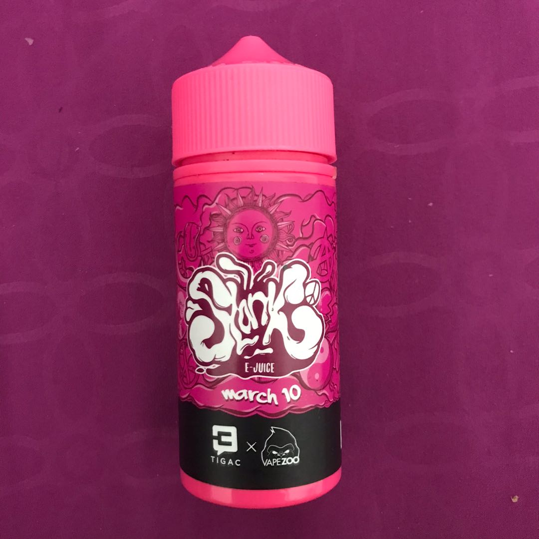 Liquid Slanks E-Juice march 10 by Tigac x Vapezoo, Barang ...